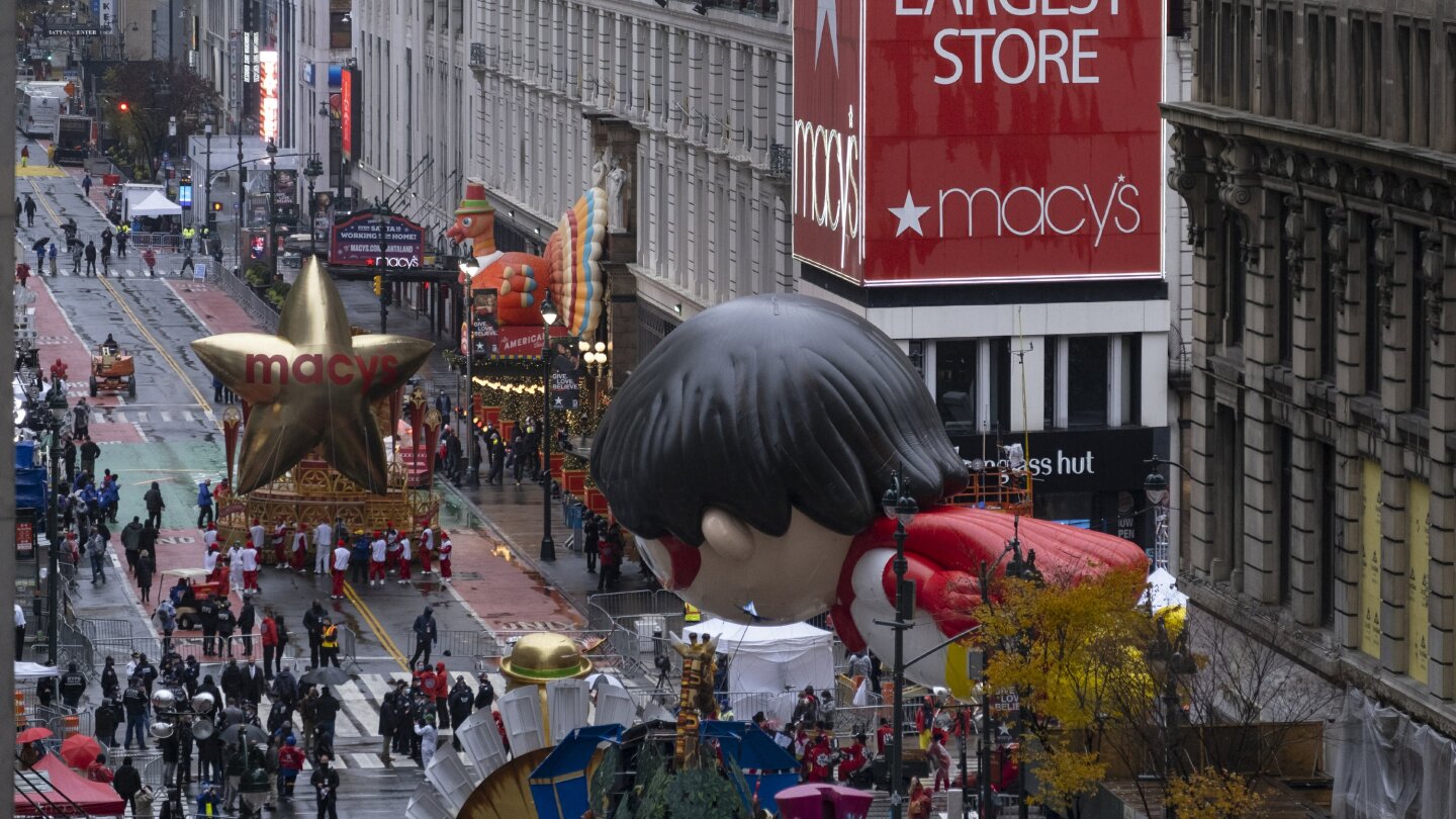 Macy s Thanksgiving Day Parade takes flight in virus times AP News